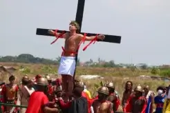 CRUCIFIED at 2 p.m.